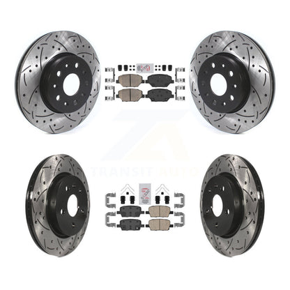 Disc Rotors and Ceramic Brake Pads Kit-KDA-100686 - Kit.bestparts.ca