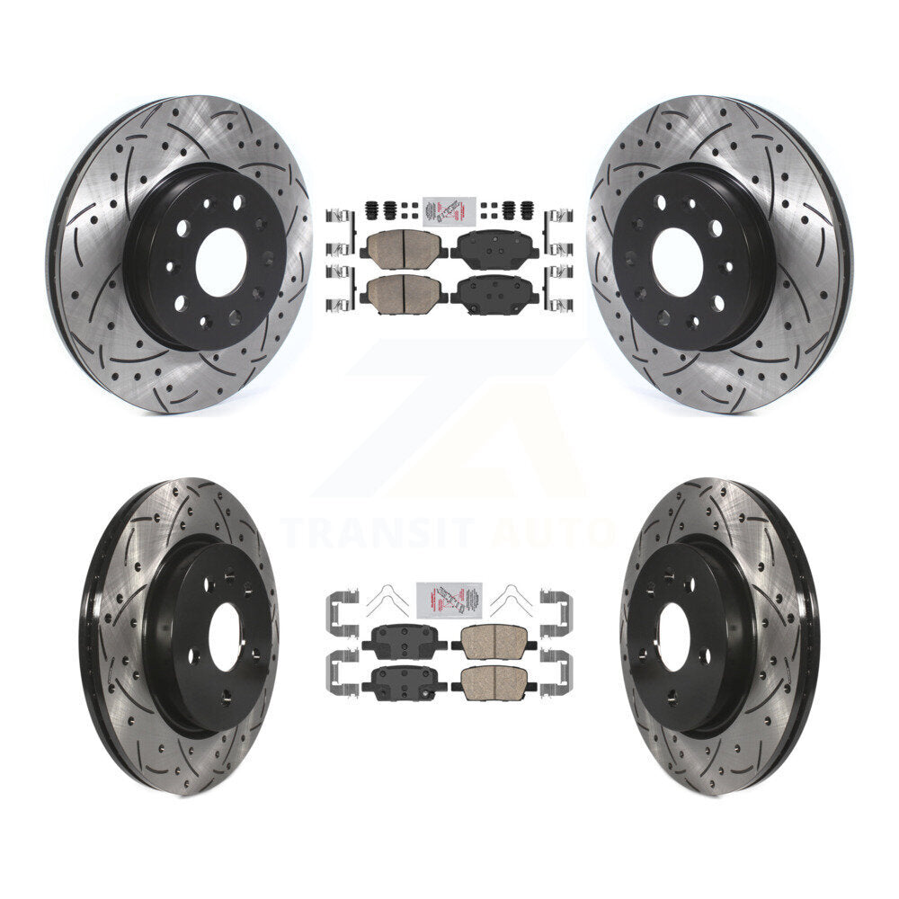 Disc Rotors and Ceramic Brake Pads Kit-KDA-100687 - Kit.bestparts.ca Kit.bestparts.ca