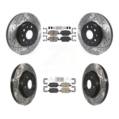 Disc Rotors and Ceramic Brake Pads Kit-KDA-100687 - Kit.bestparts.ca