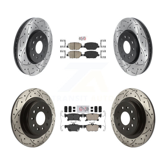 Disc Rotors and Ceramic Brake Pads Kit-KDA-100703 - Kit.bestparts.ca