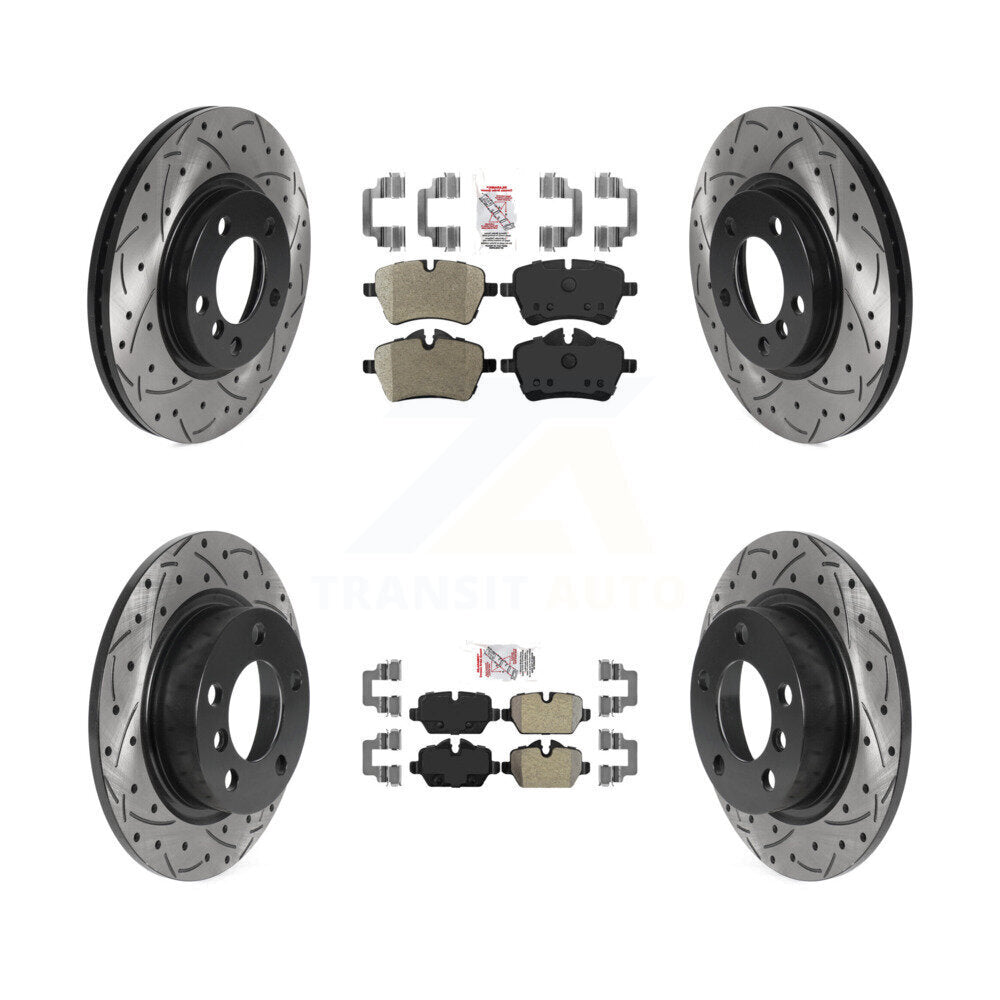 Disc Rotors and Semi-Metallic Brake Pads Kit-KDA-100721 - Kit.bestparts.ca Kit.bestparts.ca