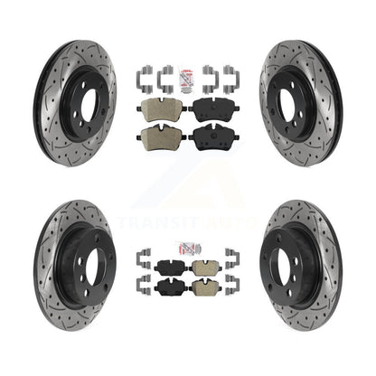 Disc Rotors and Semi-Metallic Brake Pads Kit-KDA-100721 - Kit.bestparts.ca