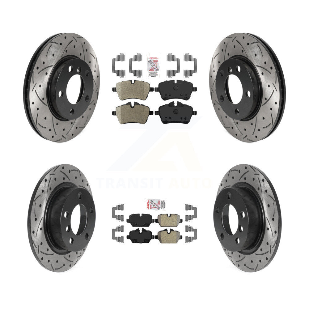 Disc Rotors and Semi-Metallic Brake Pads Kit-KDA-100722 - Kit.bestparts.ca Kit.bestparts.ca