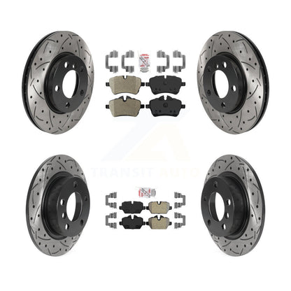 Disc Rotors and Semi-Metallic Brake Pads Kit-KDA-100722 - Kit.bestparts.ca