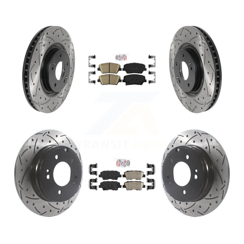 Disc Rotors and Ceramic Brake Pads Kit-KDA-100754 - Kit.bestparts.ca