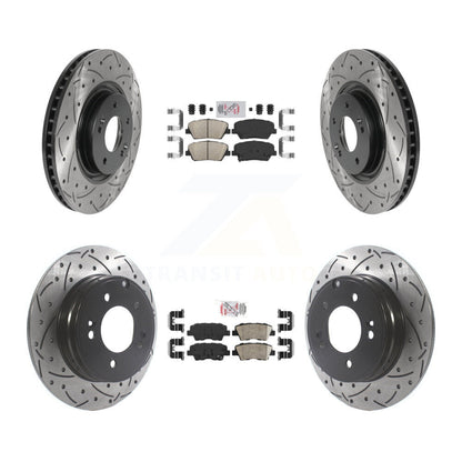 Disc Rotors and Ceramic Brake Pads Kit-KDA-100756 - Kit.bestparts.ca