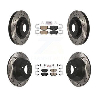 Disc Rotors and Ceramic Brake Pads Kit-KDA-100762 - Kit.bestparts.ca