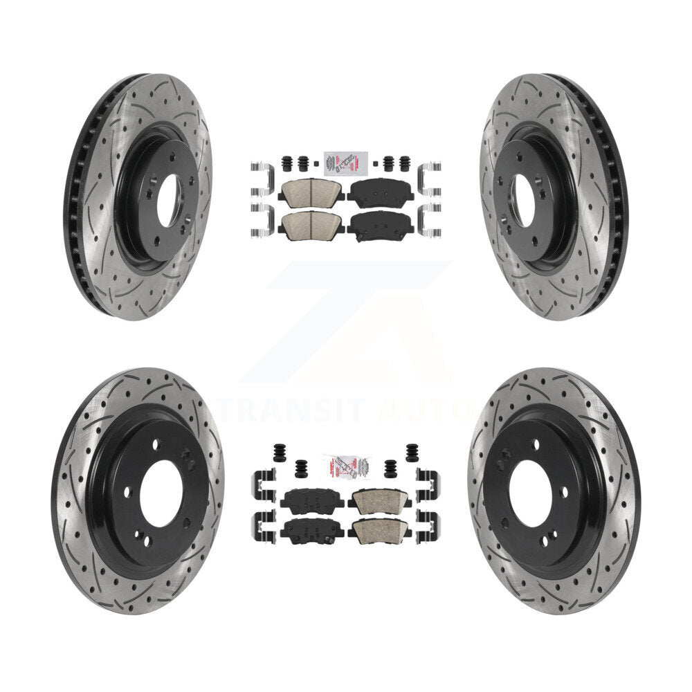 Disc Rotors and Ceramic Brake Pads Kit-KDA-100767 - Kit.bestparts.ca Kit.bestparts.ca