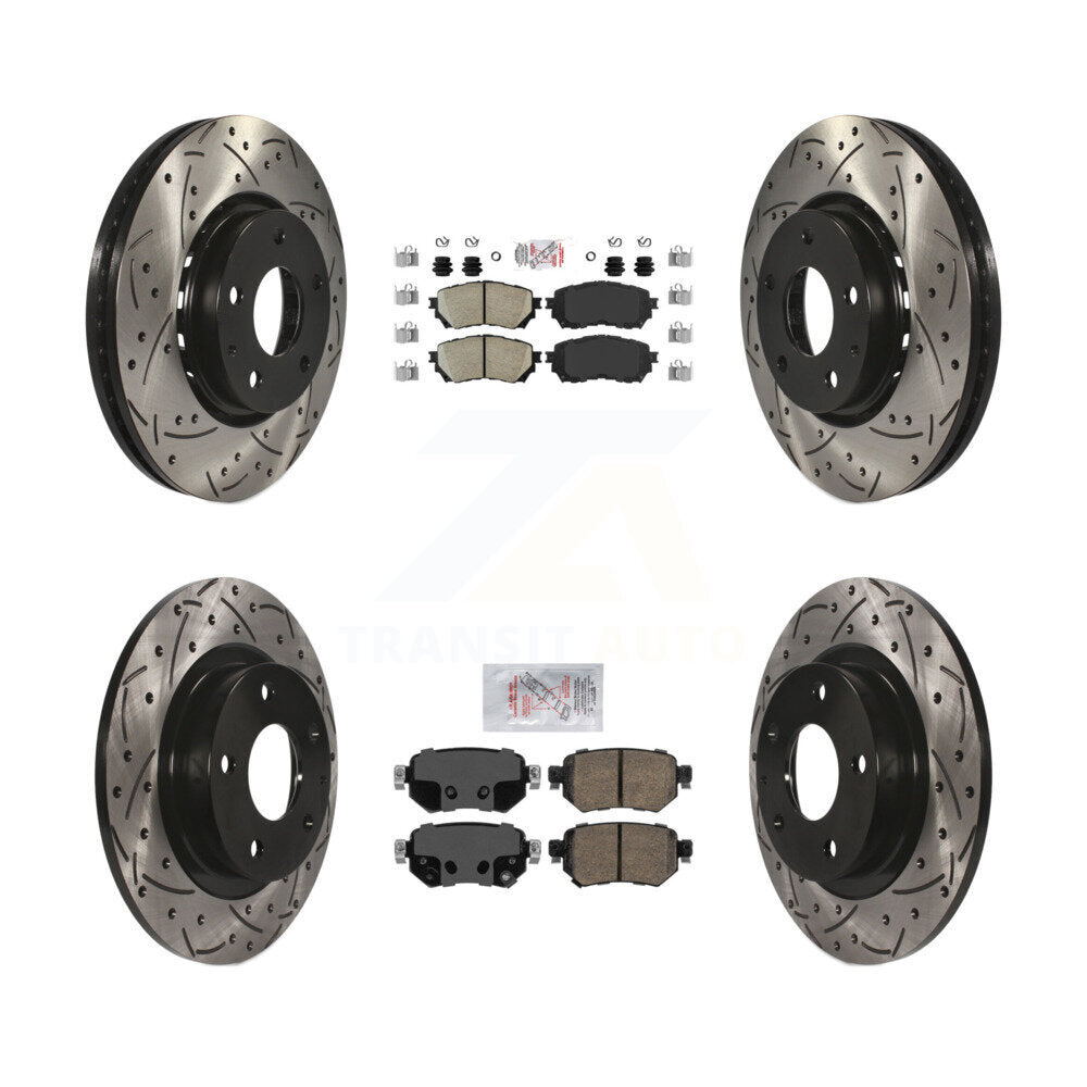 Disc Rotors and Ceramic Brake Pads Kit-KDA-100772 - Kit.bestparts.ca