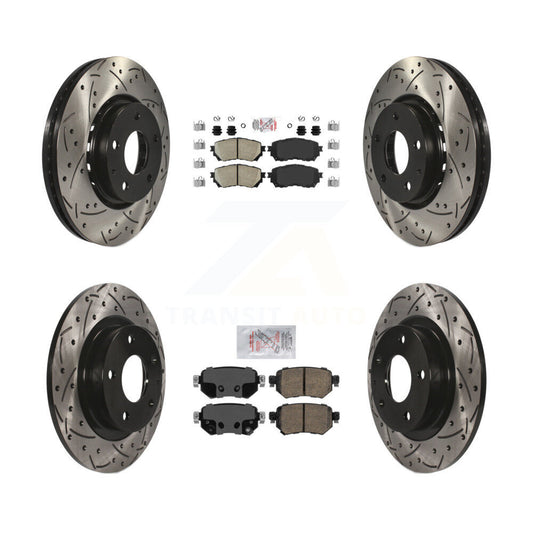 Disc Rotors and Ceramic Brake Pads Kit-KDA-100772 - Kit.bestparts.ca
