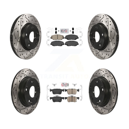 Disc Rotors and Ceramic Brake Pads Kit-KDA-100780 - Kit.bestparts.ca