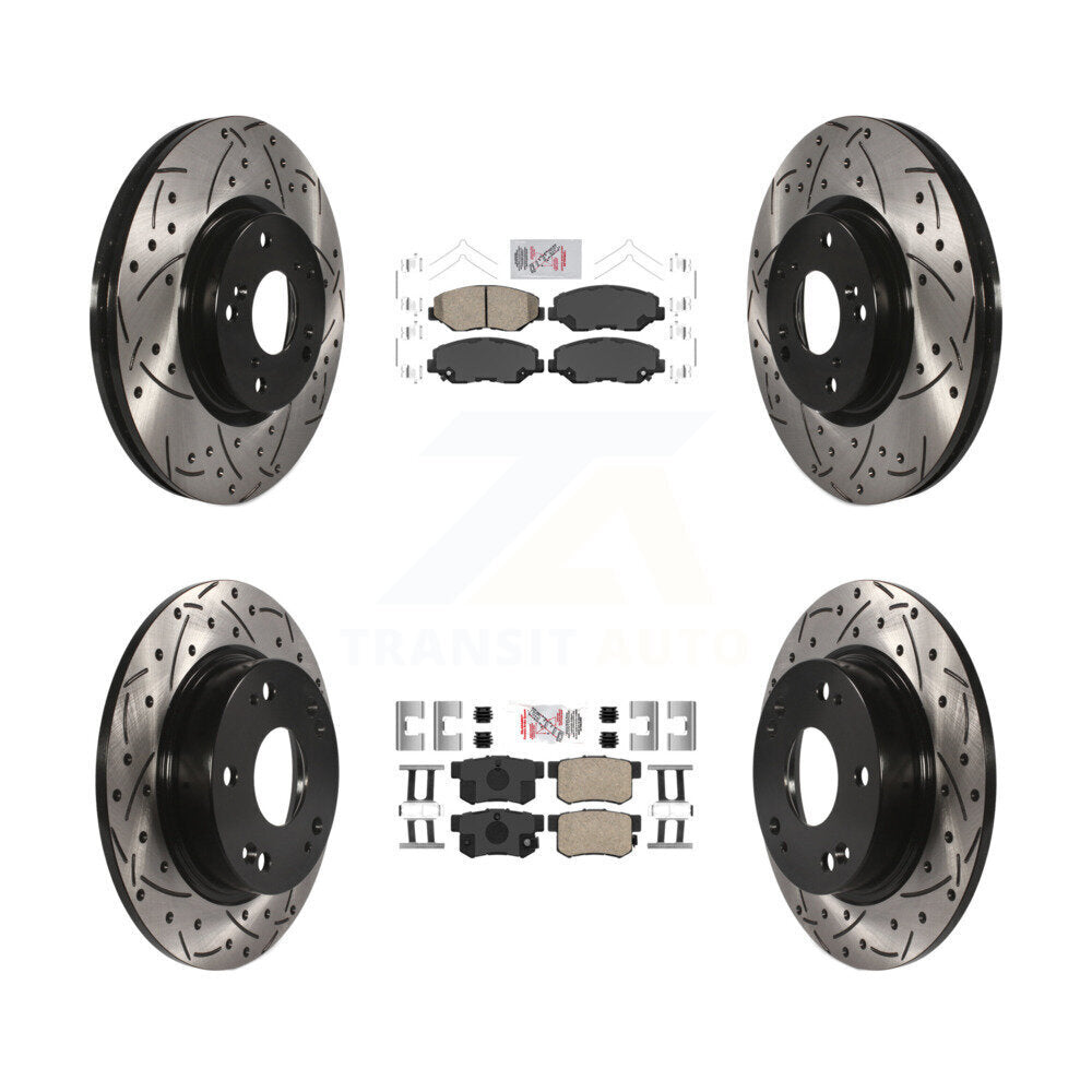 Disc Rotors and Ceramic Brake Pads Kit-KDA-100822 - Kit.bestparts.ca Kit.bestparts.ca