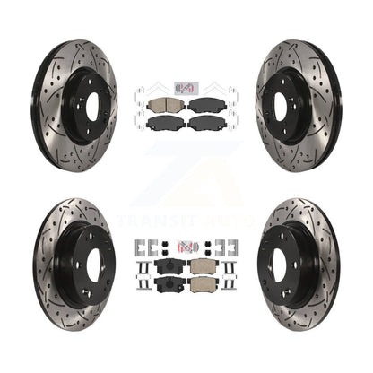 Disc Rotors and Ceramic Brake Pads Kit-KDA-100822 - Kit.bestparts.ca