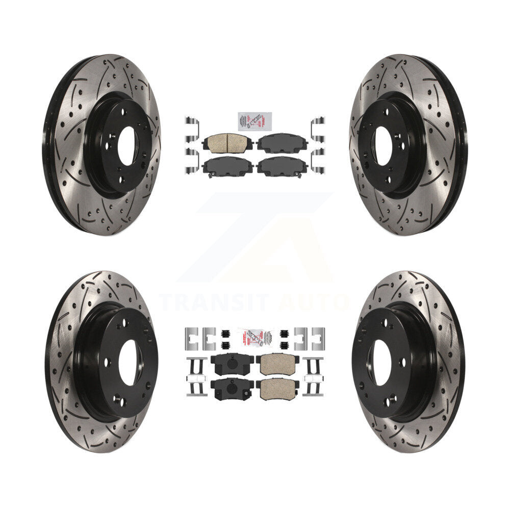 Disc Rotors and Ceramic Brake Pads Kit-KDA-100841 - Kit.bestparts.ca
