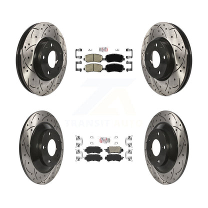Disc Rotors and Ceramic Brake Pads Kit-KDA-100853 - Kit.bestparts.ca