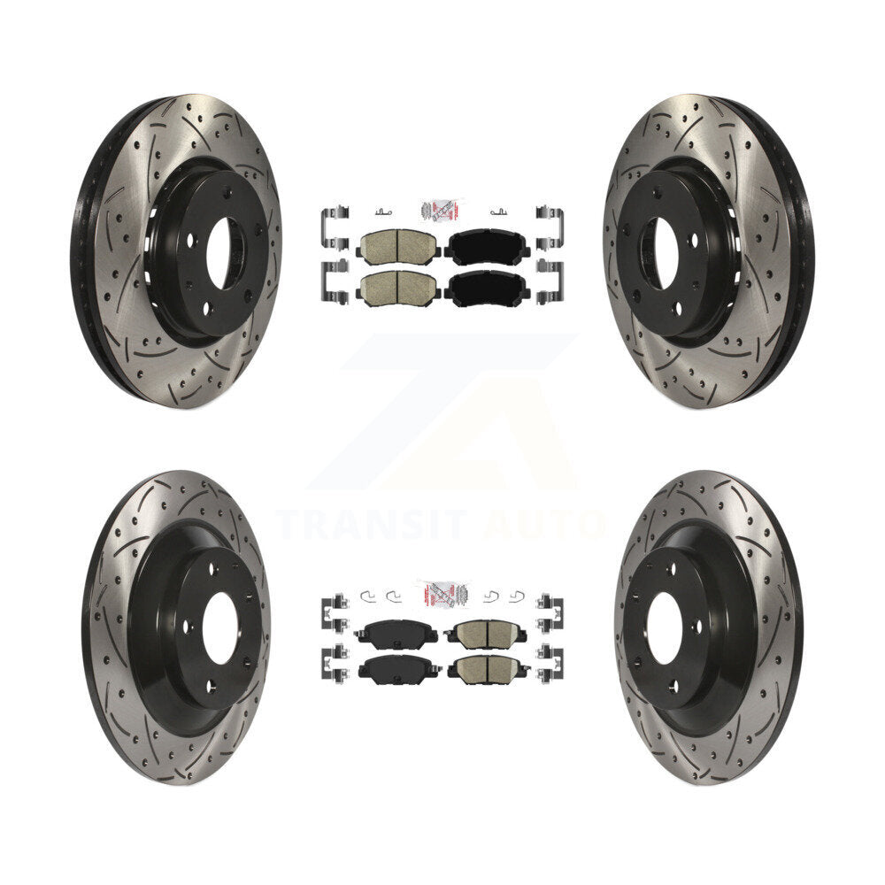 Disc Rotors and Ceramic Brake Pads Kit-KDA-100858 - Kit.bestparts.ca Kit.bestparts.ca