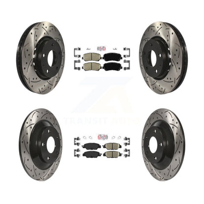 Disc Rotors and Ceramic Brake Pads Kit-KDA-100858 - Kit.bestparts.ca