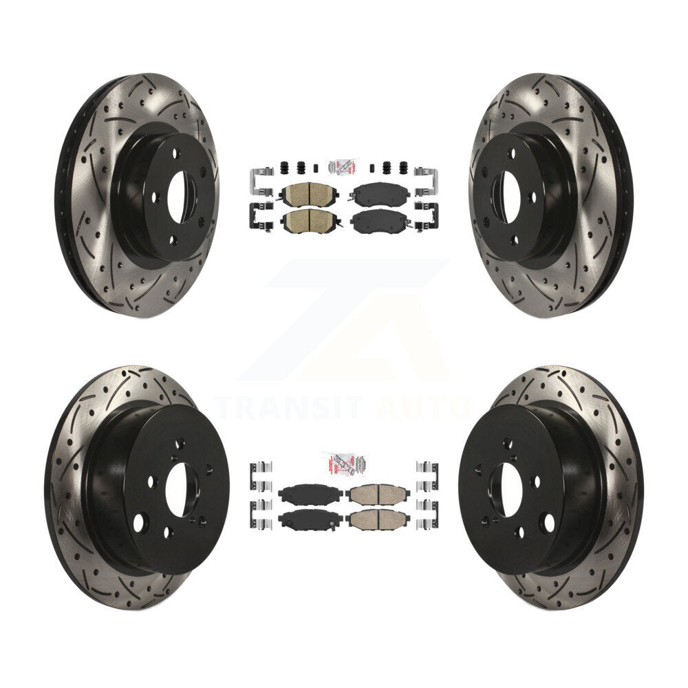 Disc Rotors and Ceramic Brake Pads Kit-KDA-100895 - Kit.bestparts.ca Kit.bestparts.ca