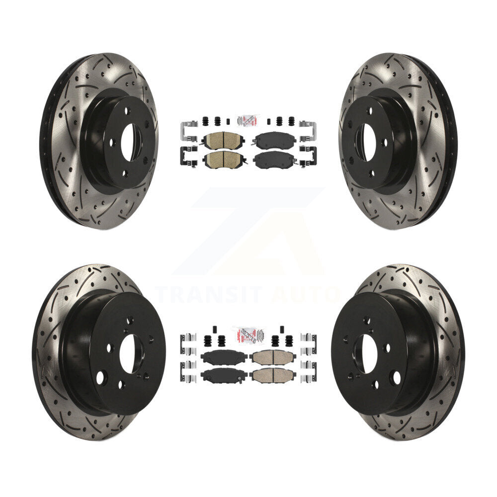 Disc Rotors and Ceramic Brake Pads Kit-KDA-100896 - Kit.bestparts.ca