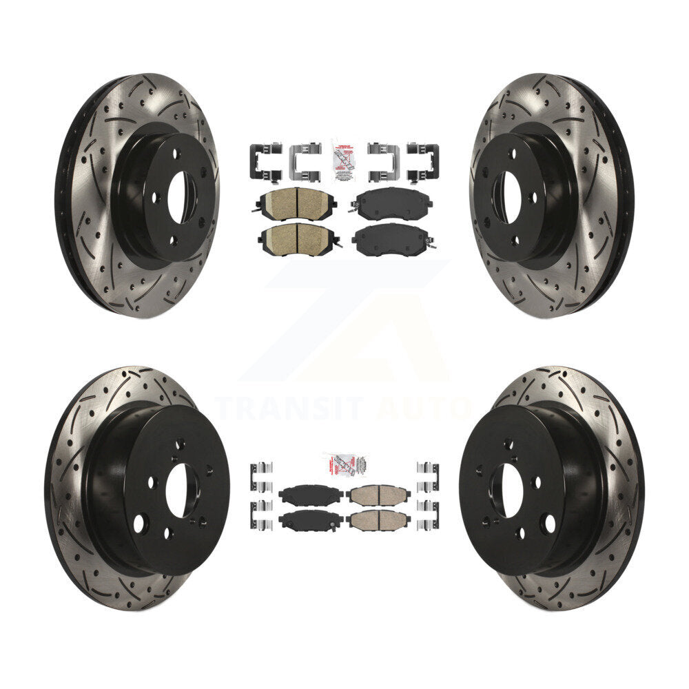 Disc Rotors and Ceramic Brake Pads Kit-KDA-100902 - Kit.bestparts.ca