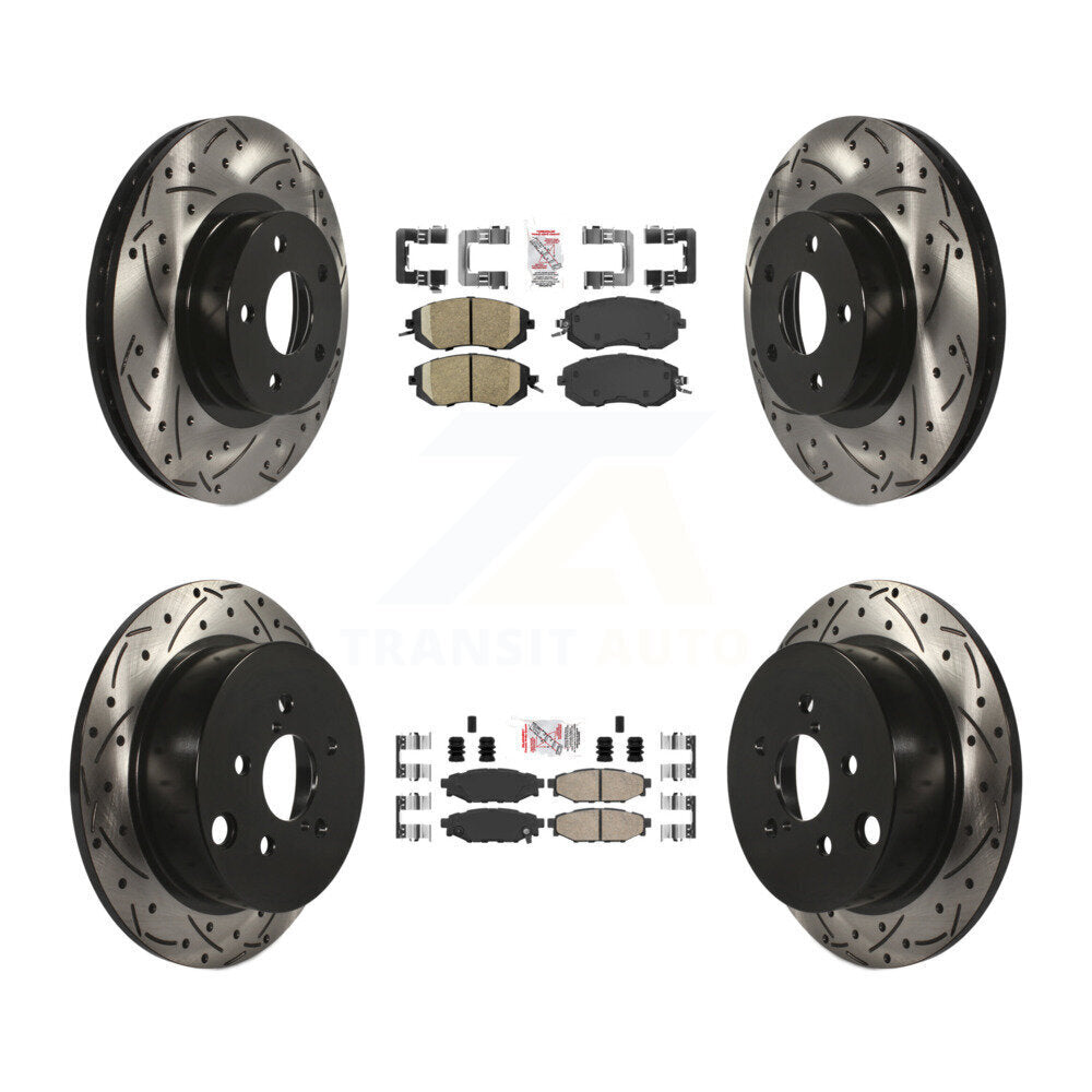 Disc Rotors and Ceramic Brake Pads Kit-KDA-100903 - Kit.bestparts.ca Kit.bestparts.ca