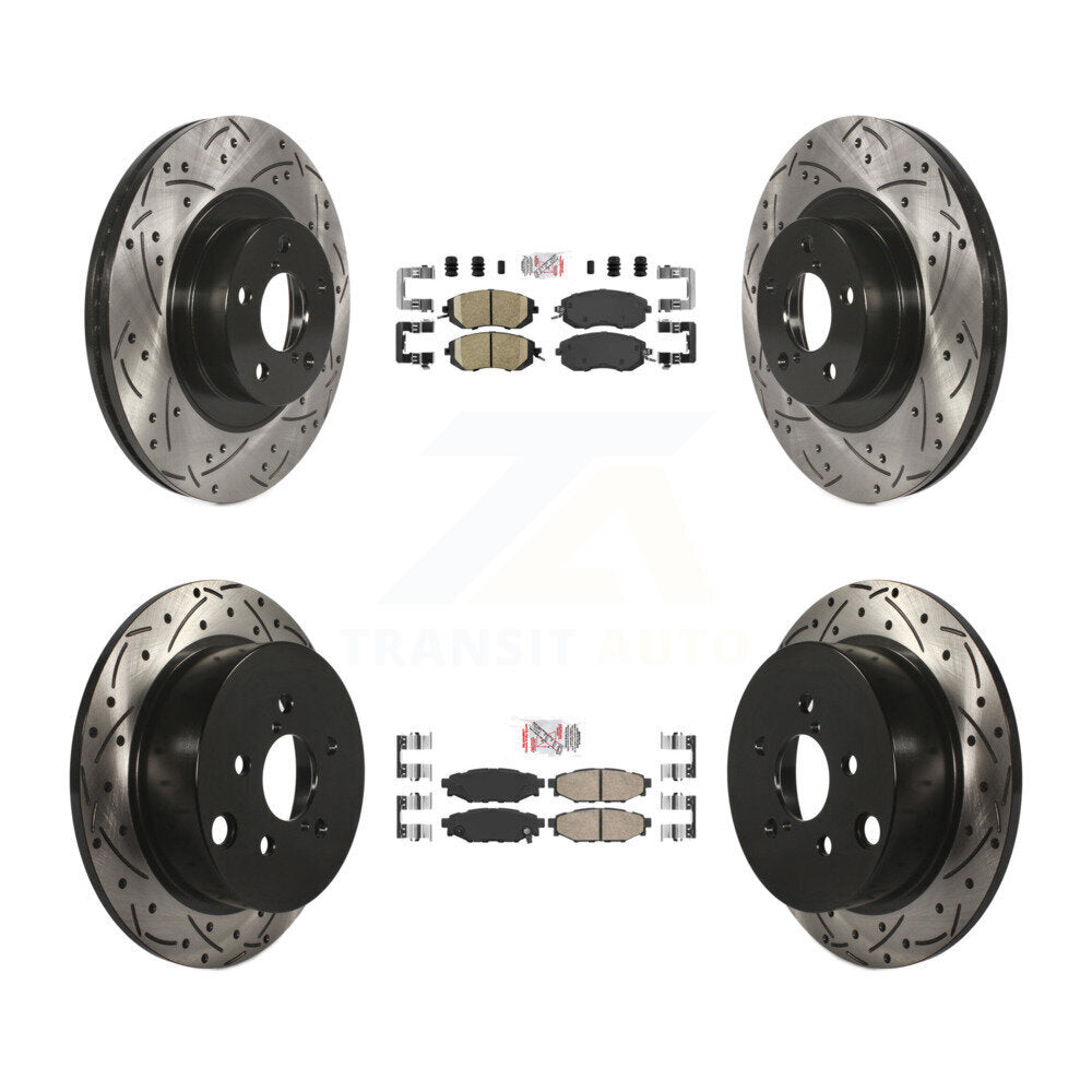 Disc Rotors and Ceramic Brake Pads Kit-KDA-100907 - Kit.bestparts.ca Kit.bestparts.ca