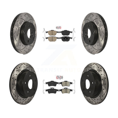 Disc Rotors and Ceramic Brake Pads Kit-KDA-100966 - Kit.bestparts.ca