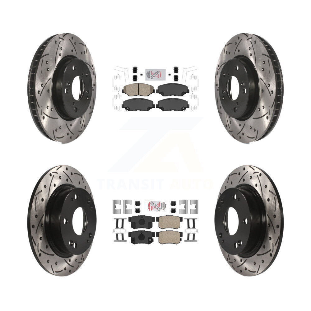 Disc Rotors and Ceramic Brake Pads Kit-KDA-101133 - Kit.bestparts.ca Kit.bestparts.ca