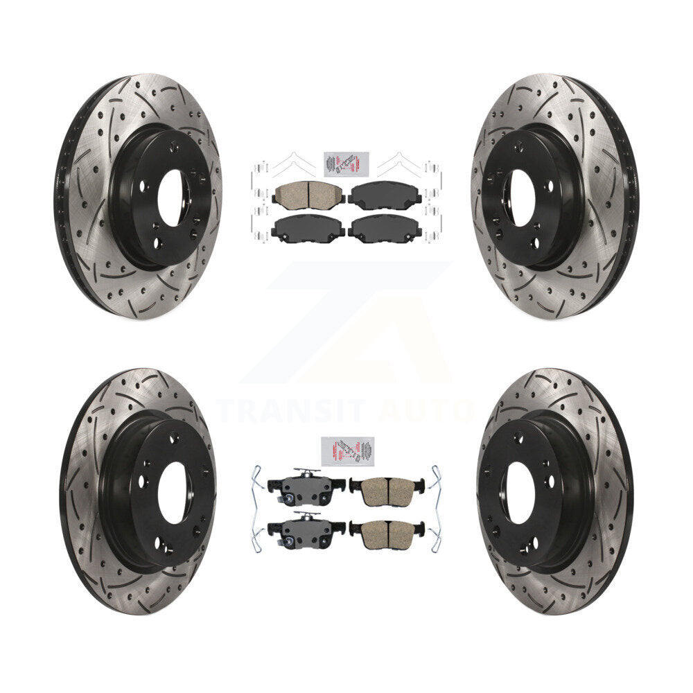 Disc Rotors and Ceramic Brake Pads Kit-KDA-101135 - Kit.bestparts.ca