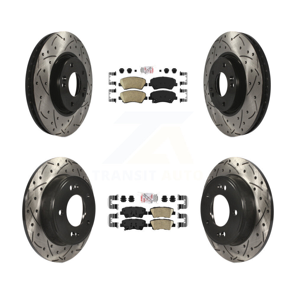 Disc Rotors and Ceramic Brake Pads Kit-KDA-101168 - Kit.bestparts.ca