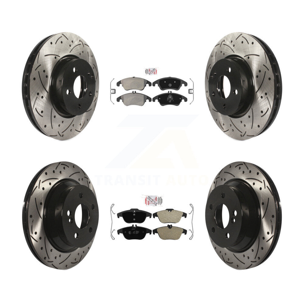 Disc Rotors and Semi-Metallic Brake Pads Kit-KDA-101213 Kit.bestparts.ca