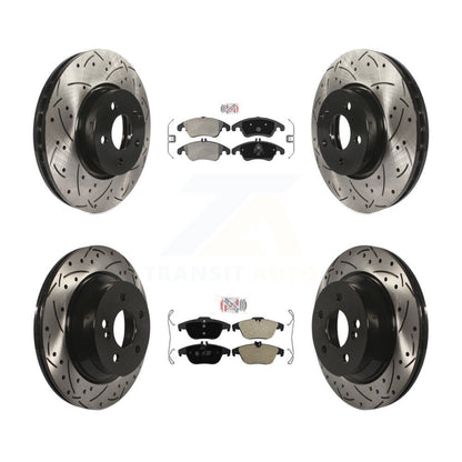 Disc Rotors and Semi-Metallic Brake Pads Kit-KDA-101213