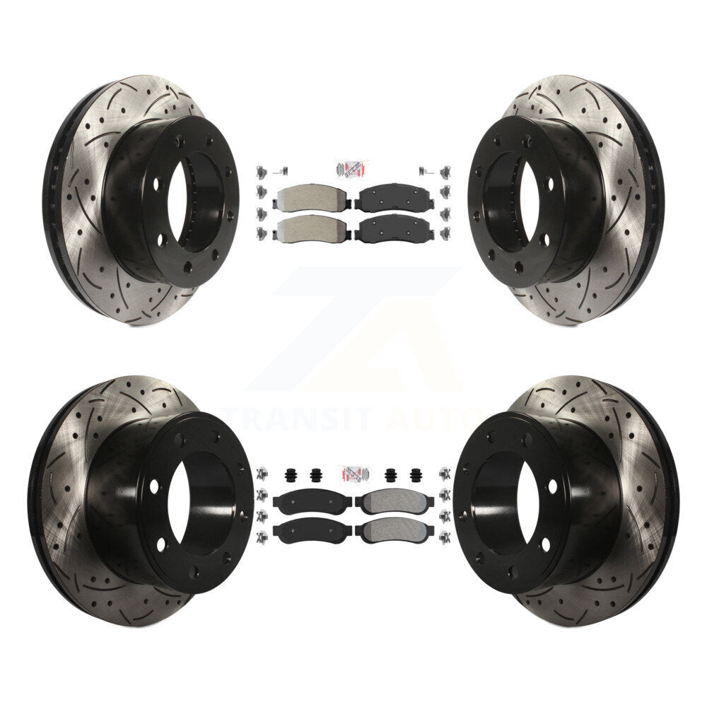 disc rotors and semi metallic brake pads-kda-101235 - Kit.bestparts.ca