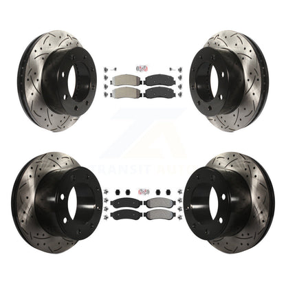 disc rotors and semi metallic brake pads-kda-101235 - Kit.bestparts.ca