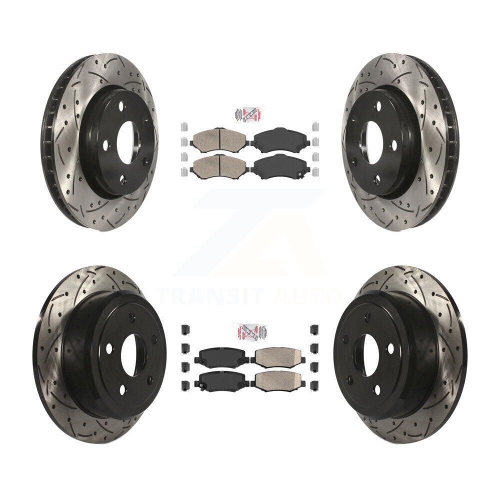 Disc Rotors and Ceramic Brake Pads Kit-KDA-101286 - Kit.bestparts.ca Kit.bestparts.ca