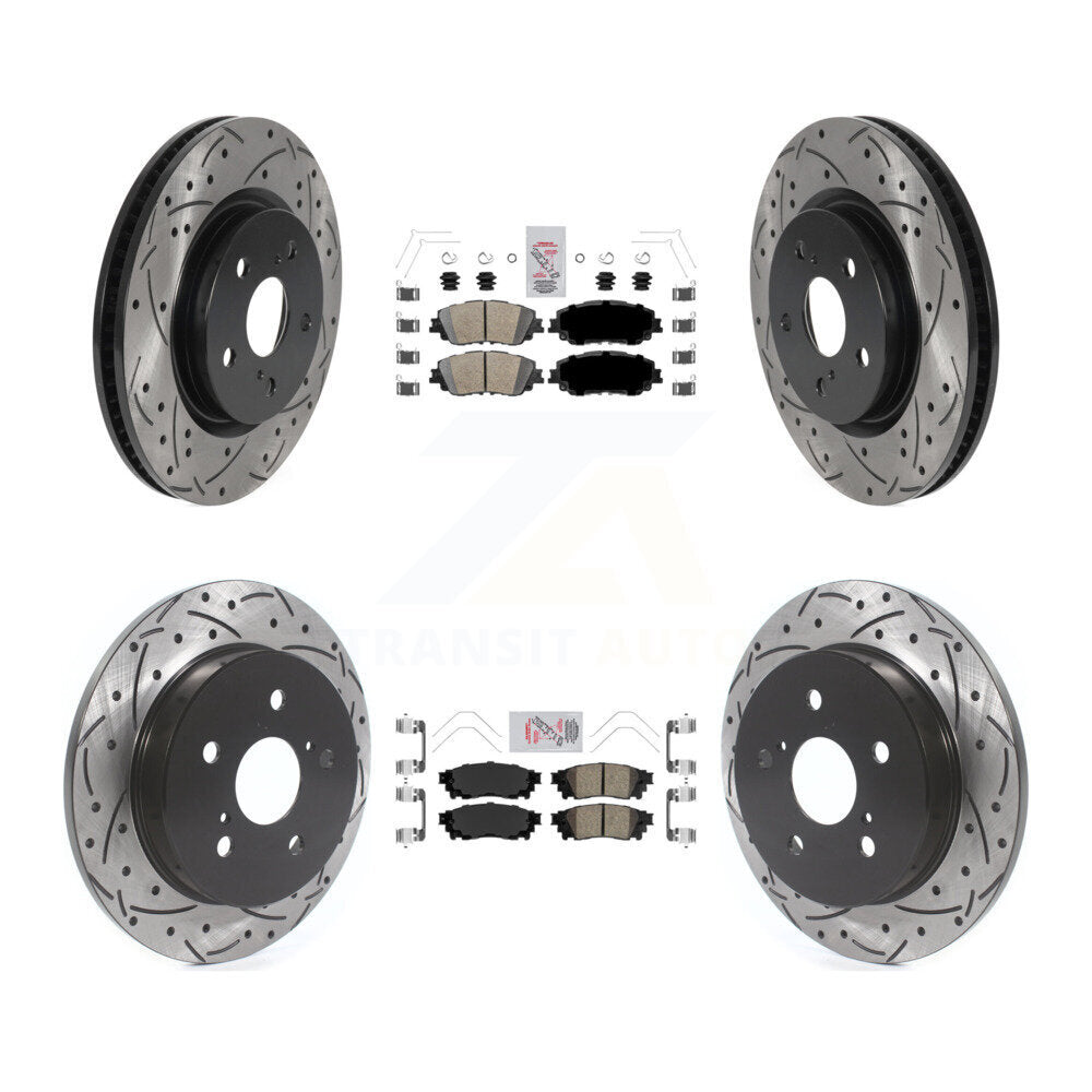 Disc Rotors and Ceramic Brake Pads Kit-KDA-101315 - Kit.bestparts.ca Kit.bestparts.ca