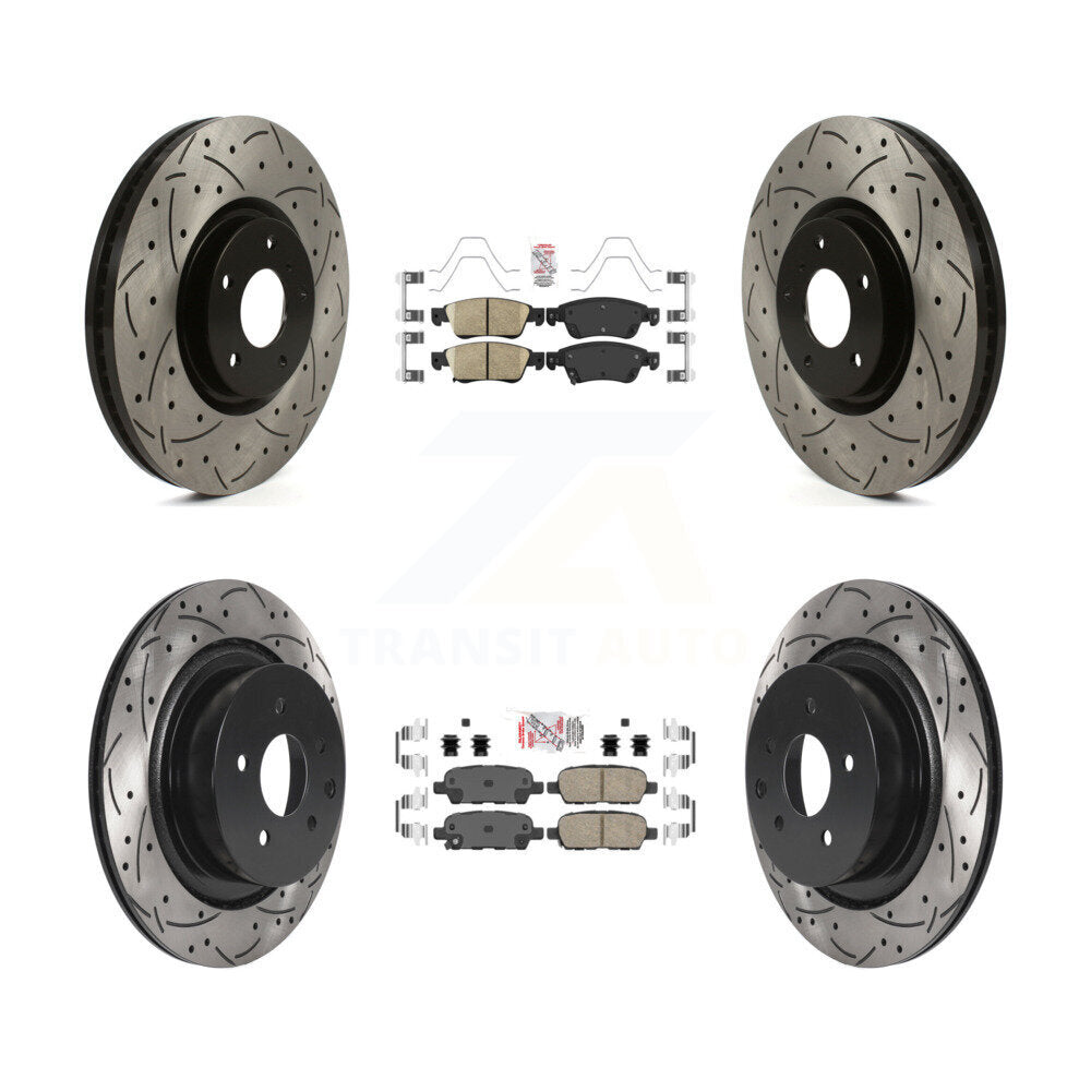 disc rotors and ceramic brake pads-kda-101399 - Kit.bestparts.ca