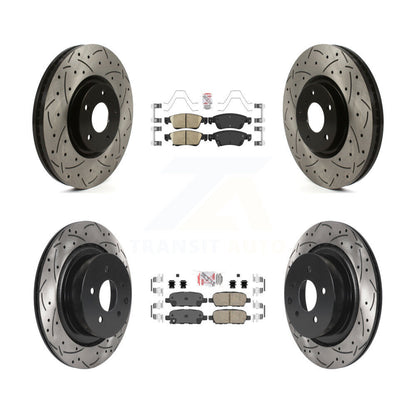 disc rotors and ceramic brake pads-kda-101399 - Kit.bestparts.ca