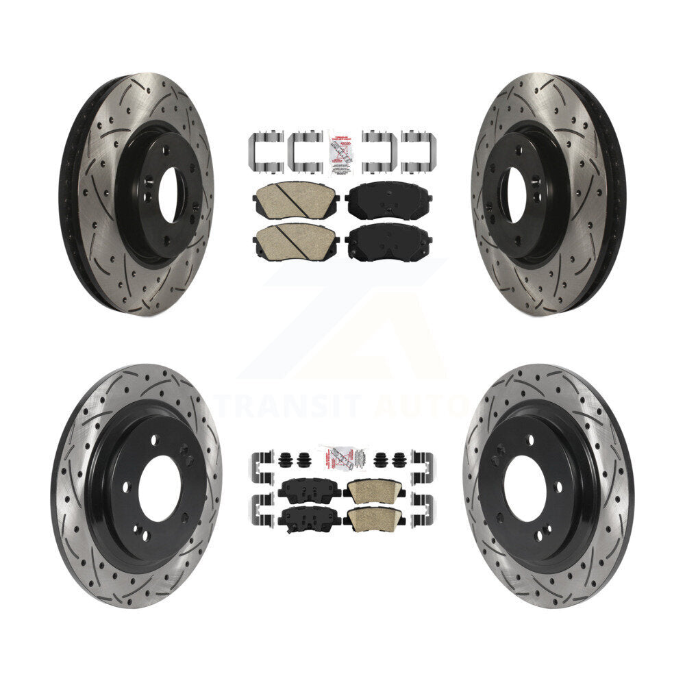 Disc Rotors and Ceramic Brake Pads Kit-KDA-101486 - Kit.bestparts.ca Kit.bestparts.ca