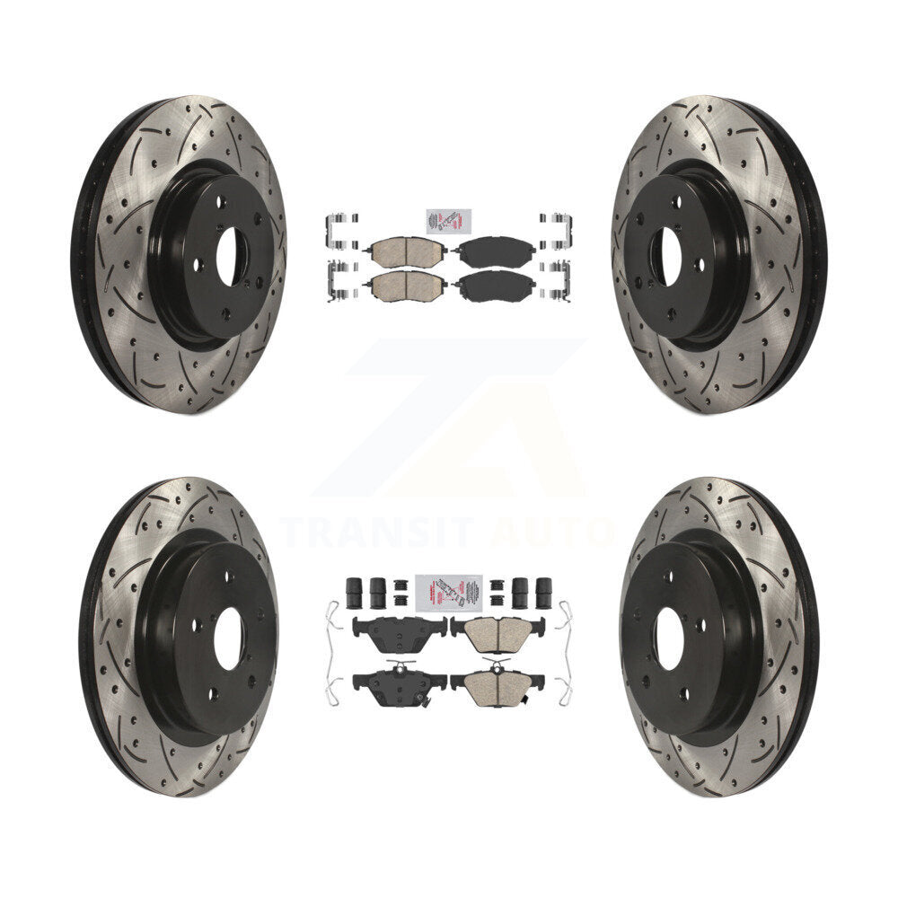 Disc Rotors and Ceramic Brake Pads Kit-KDA-101511 - Kit.bestparts.ca Kit.bestparts.ca