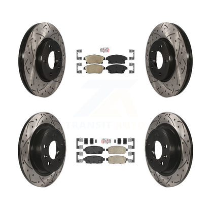 Disc Rotors and Ceramic Brake Pads Kit-KDA-101546 - Kit.bestparts.ca