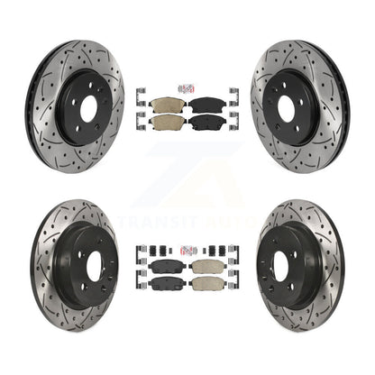 Disc Rotors and Ceramic Brake Pads Kit-KDA-101554 - Kit.bestparts.ca