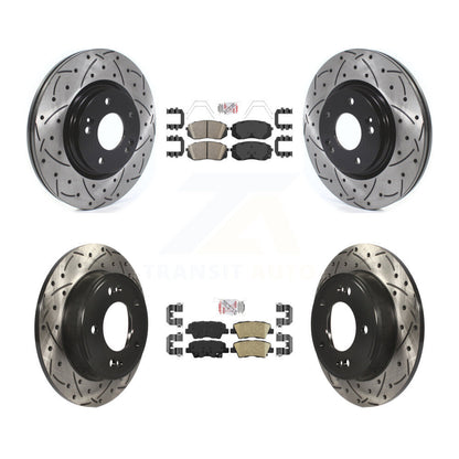 Disc Rotors and Ceramic Brake Pads Kit-KDA-101586