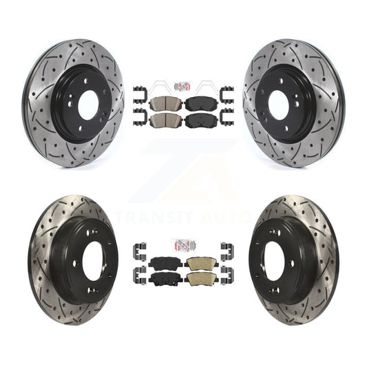 Disc Rotors and Ceramic Brake Pads Kit-KDA-101586