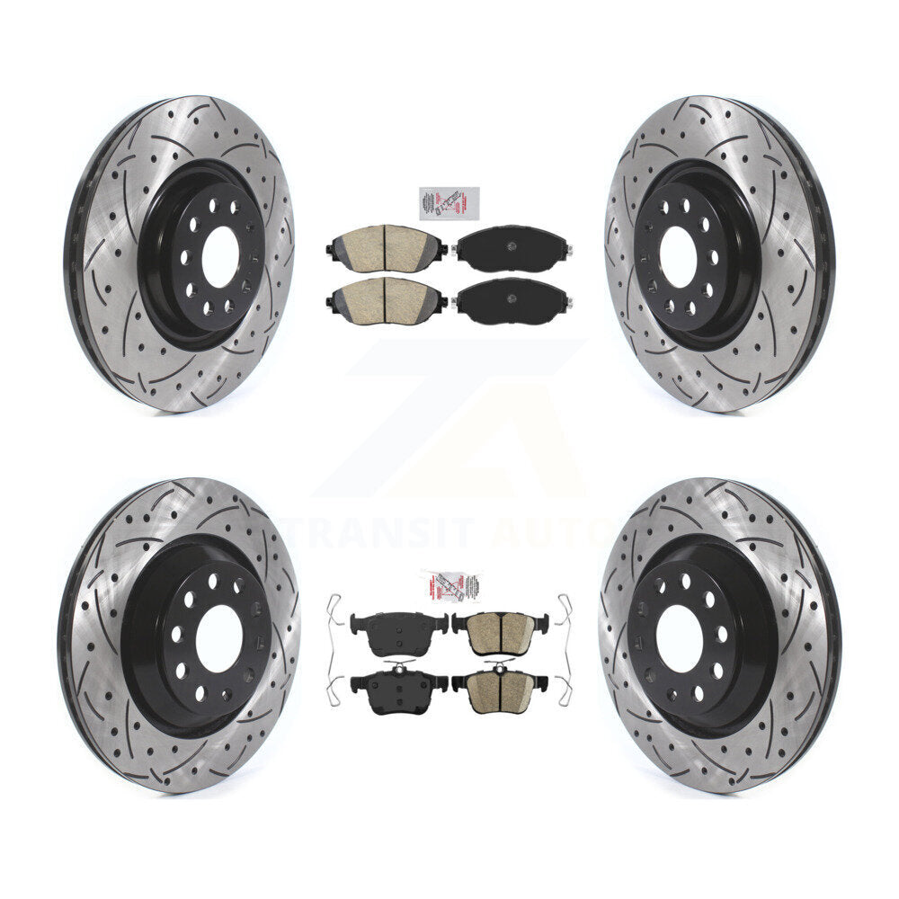 Disc Rotors and Ceramic Brake Pads Kit-KDA-101614 - Kit.bestparts.ca Kit.bestparts.ca