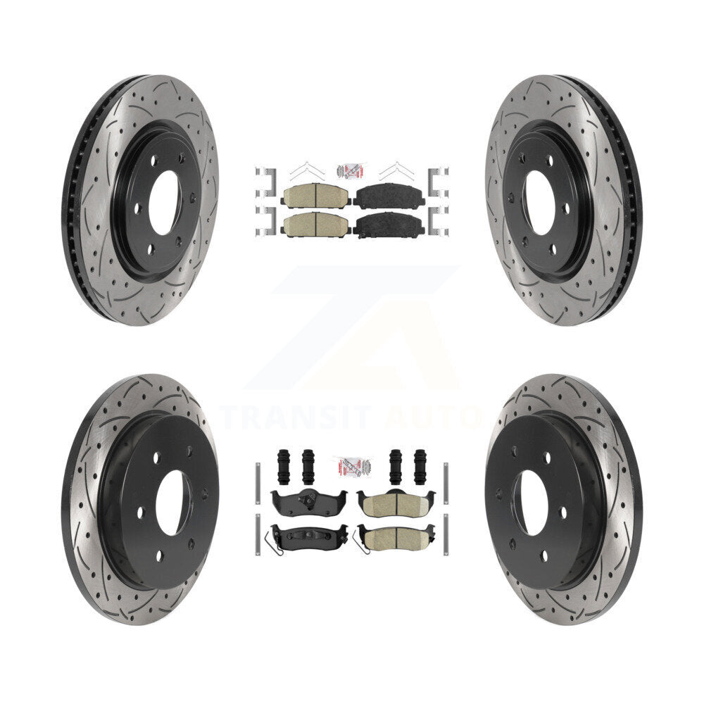 Disc Rotors and Ceramic Brake Pads Kit-KDA-101626 - Kit.bestparts.ca Kit.bestparts.ca