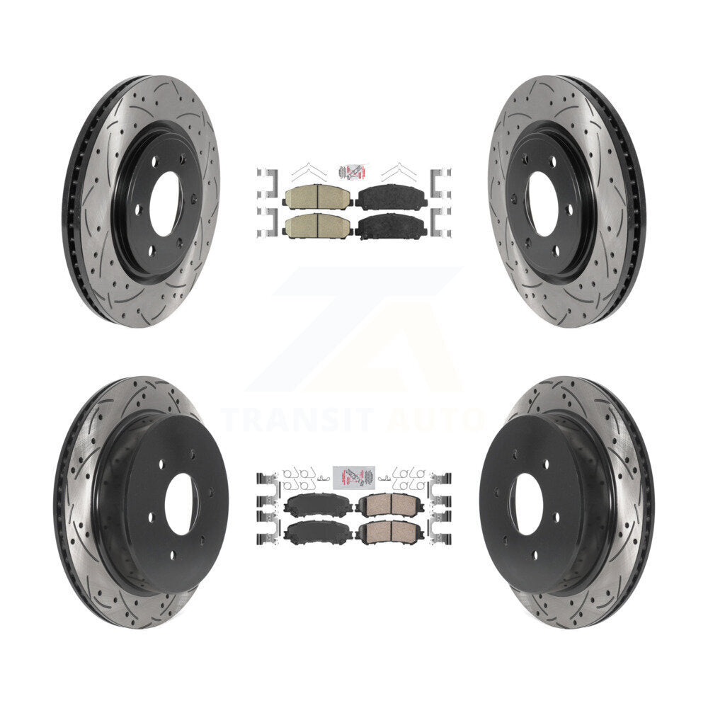 Disc Rotors and Ceramic Brake Pads Kit-KDA-101637 - Kit.bestparts.ca Kit.bestparts.ca