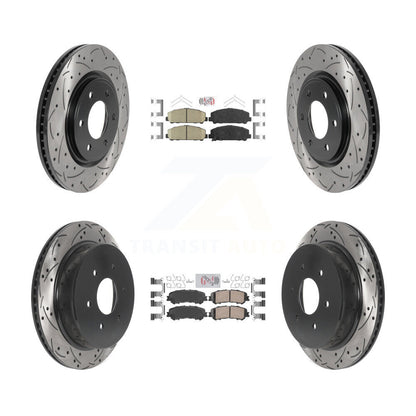 Disc Rotors and Ceramic Brake Pads Kit-KDA-101637 - Kit.bestparts.ca