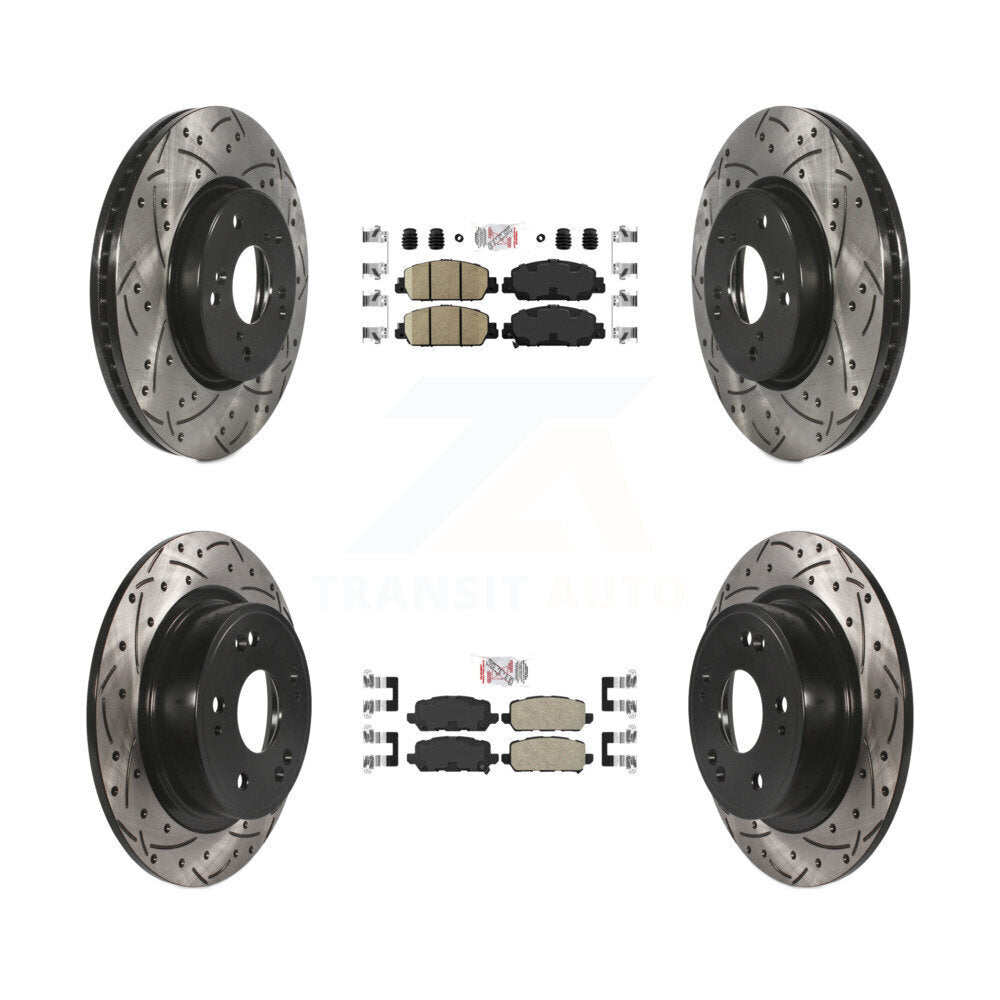 Disc Rotors and Ceramic Brake Pads Kit-KDA-101641 - Kit.bestparts.ca