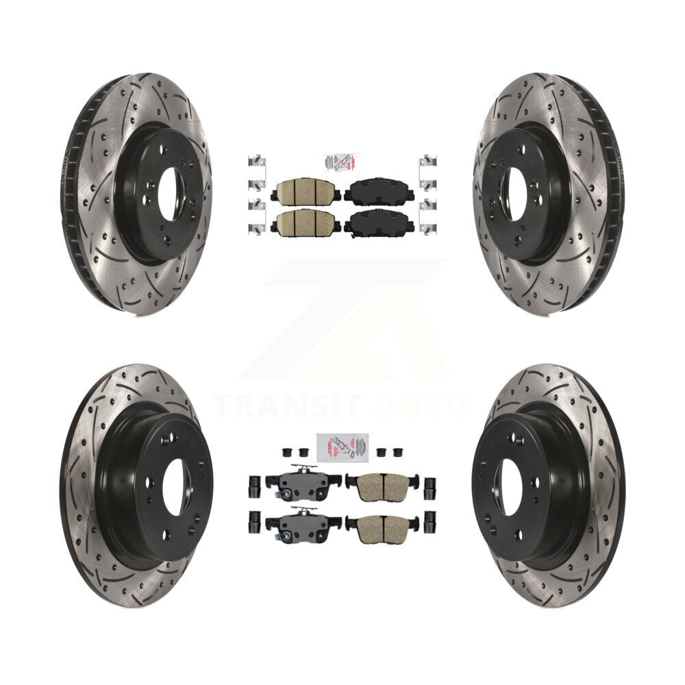 Disc Rotors and Ceramic Brake Pads Kit-KDA-101643 - Kit.bestparts.ca Kit.bestparts.ca